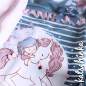 Preview: XL Schleife antikblau